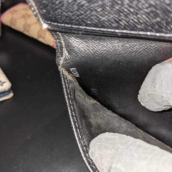 LV black wallet long - Picture 2 of 5